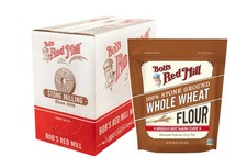 Bob's Red Mill Whole Wheat Flour 3 Pound Pack of 4 - Whole Grain Non-GMO Vegan