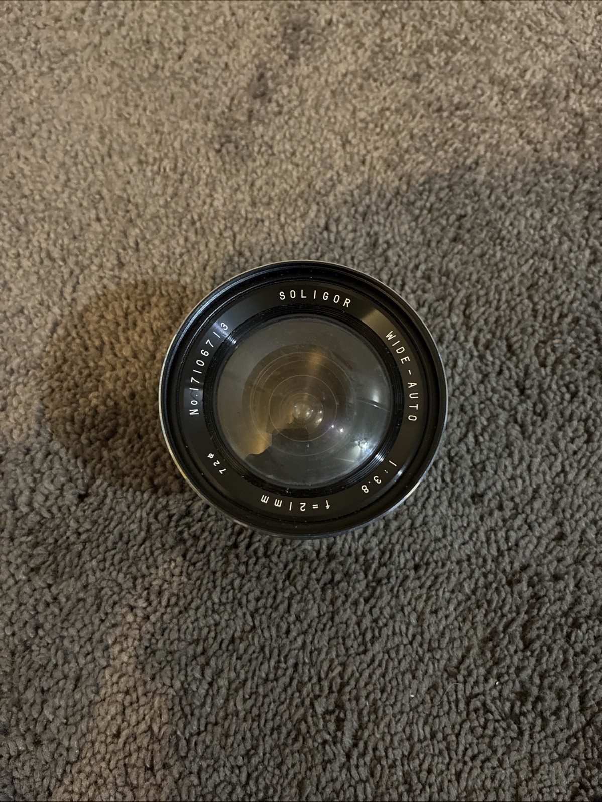 Soligor Wide-Auto 21mm f/3.8 Lens