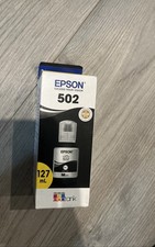 EPSON 502 Ink Bottle Exp 2027 127ml  Black