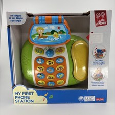 Little Learner My First Phone Station Bilingual Toddler Toy 4202T Untested/NIB