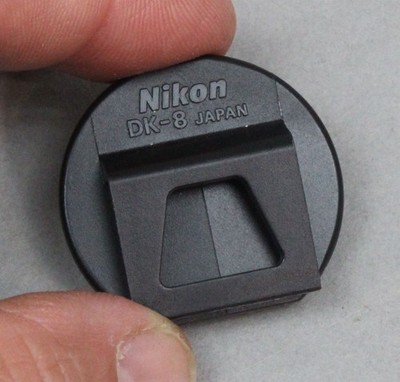 Genuine NIKON DK-8 Eyepiece Shield Cap Cover Blind Fits HIGH-EYEPOINT ...