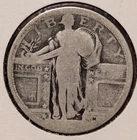 1916 ? standing liberty quarter / first year ,rare, very low mintage