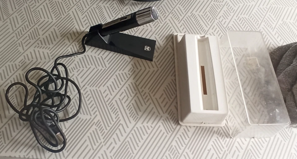 Microfono Vintage Grundig GDM‑305 – Pari al Nuovo • Con Custodia Originale • Mad Foto 2 de 4