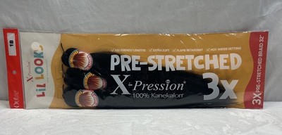 Outre X-Pression Braiding Hair Lil Looks 3X Pre-Stretched Braids 32''