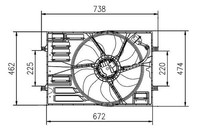 Nrf LüFter, MotorküHlung U.A. FüR Audi, Seat, Skoda, Vw