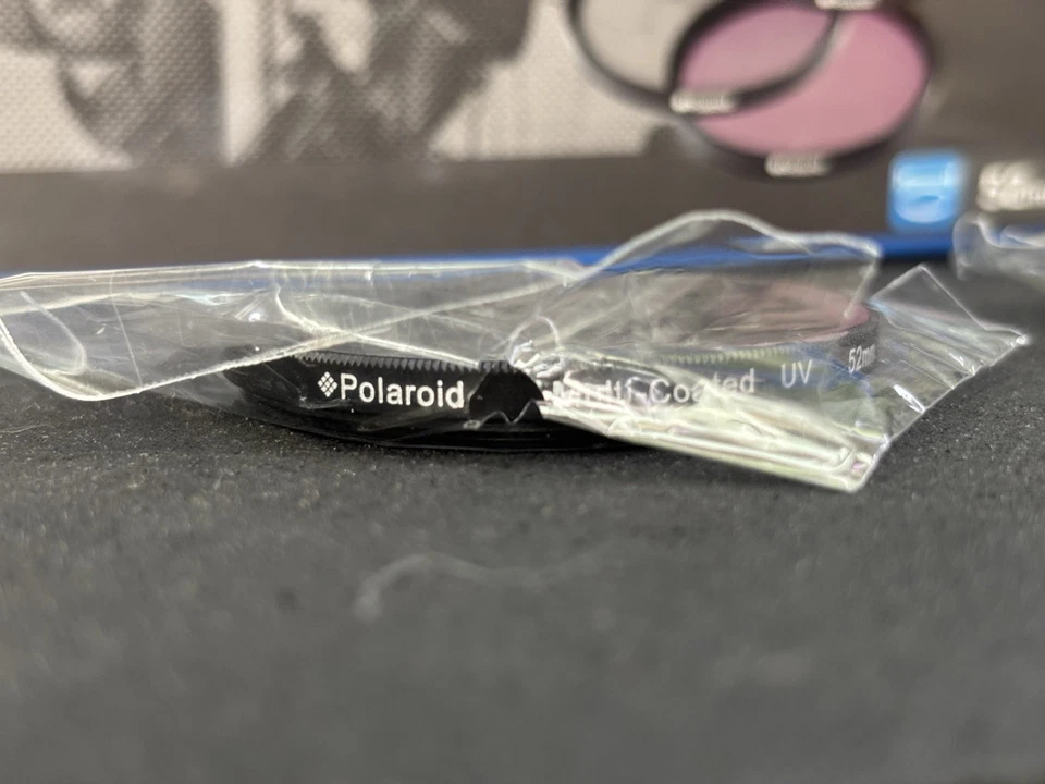 Polaroid Filter Kit Set 52mm Missing One. Fluorescent, Warming, Multi-Coated UV - Image 4 of 4