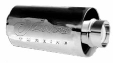 Exhaust Pipe Jr25 Turbine Resonator 2.5 Inlet 2.5 Outlet Stainless Exhaust Pipe Jr25 Turbine Resonator 2.5 Inlet 2.5 Outlet Stainless