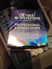Crest 3D Whitestrips Professional Express White 12 Levels Whiter