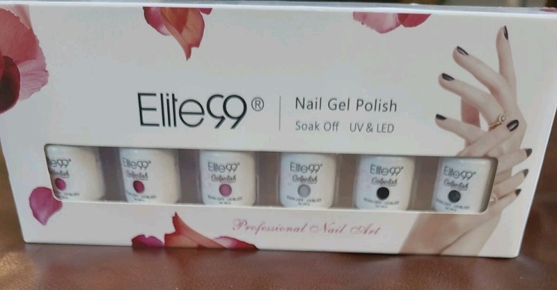 Elite 99 Nail Gel Polish UV & LED Soak Off Professional Nail Art
