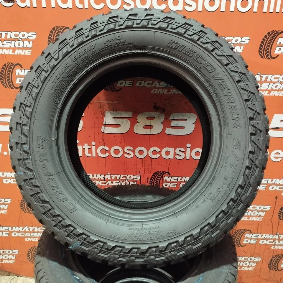 2 Pneus 265/65R17 120Q Cooper Discoverer MAXX S/T 5.8/5.1MM - Photo 3/4