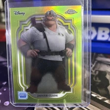 Topps 2024 Chrome Disney Jaeger Clade #45 Green /99