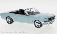 Ixo 1:43 Ford Mustang - Lightblue - 1965