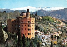 Postcard Spain Granada Hotel Alhambra Palace Sierra Nevada Mountains Moorish