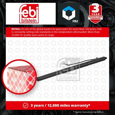 Boot Gas Strut fits PORSCHE CAYENNE 92A 3.0D 2010 on Spring Lift Tailgate Rear
