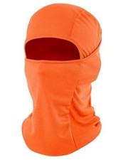 Ski Mask Balaclava Shiesty, Motorcycle Football Windproof UV One Size Orange