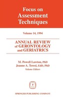M. Powell Lawton (U. A.) | Annual Review Of Gerontology And Geriatrics,...