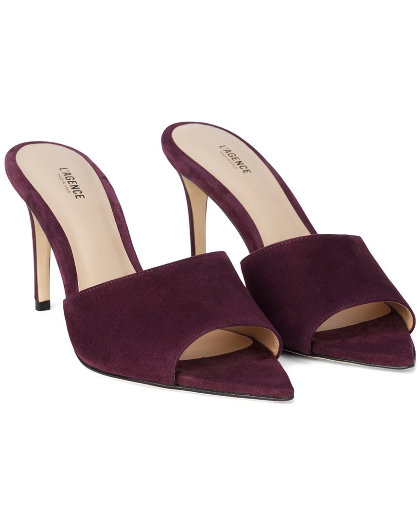 L'agence Lolita Suede - Leather Mule Women's  39.5