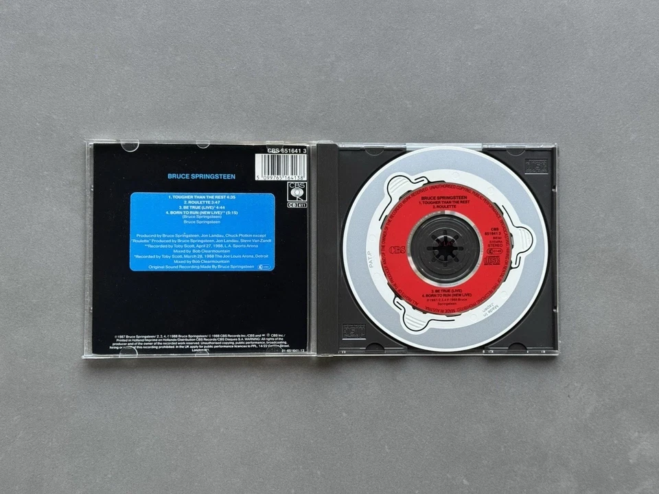 Bruce Springsteen Tougher Than The Rest Mini CD (3”) mit Adapter – selten! - Bild 3 von 4