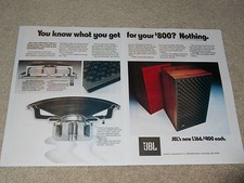 JBL L166 Speaker Ad, 2 page, 1976, Article, Articles, Info, Studio / Home