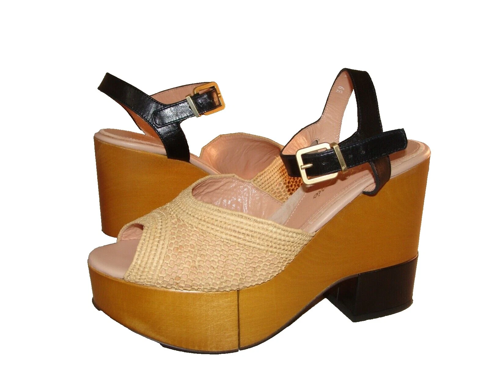 Tacones De Cuña De espiga para Mujeres