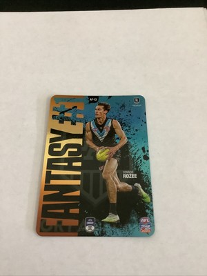 2024 Afl Teamcoach Fantasy #1 Connor Rozee AF-13 ( Port Power ) | eBay ...