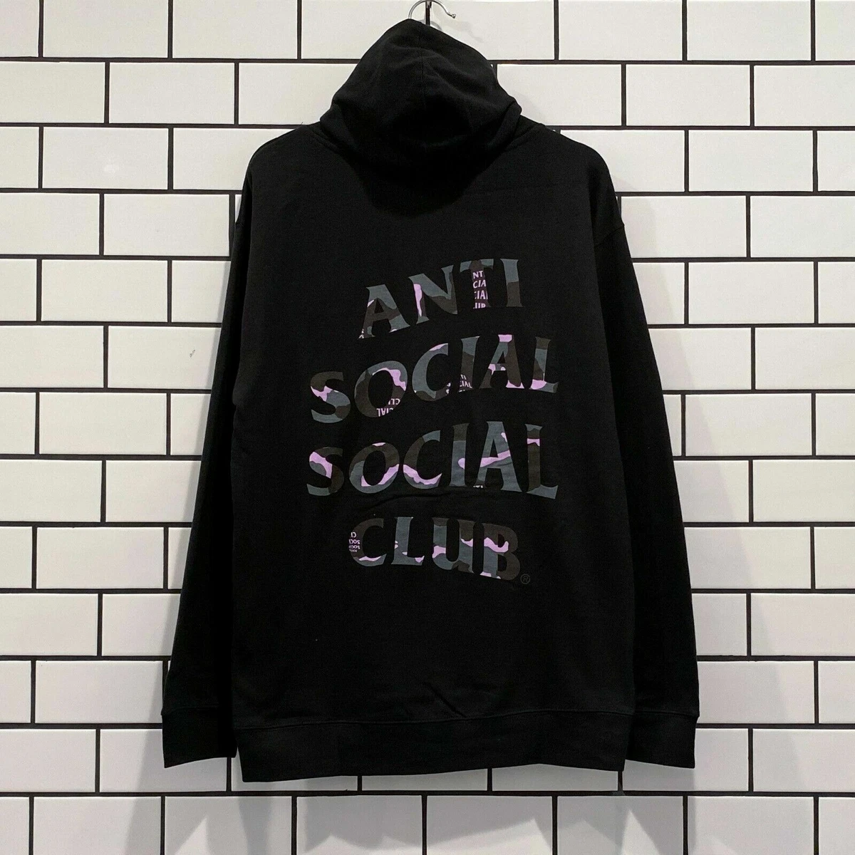 ANTI SOCIAL SOCIAL CLUB PLAIN SIGHT HOODIE BLACK