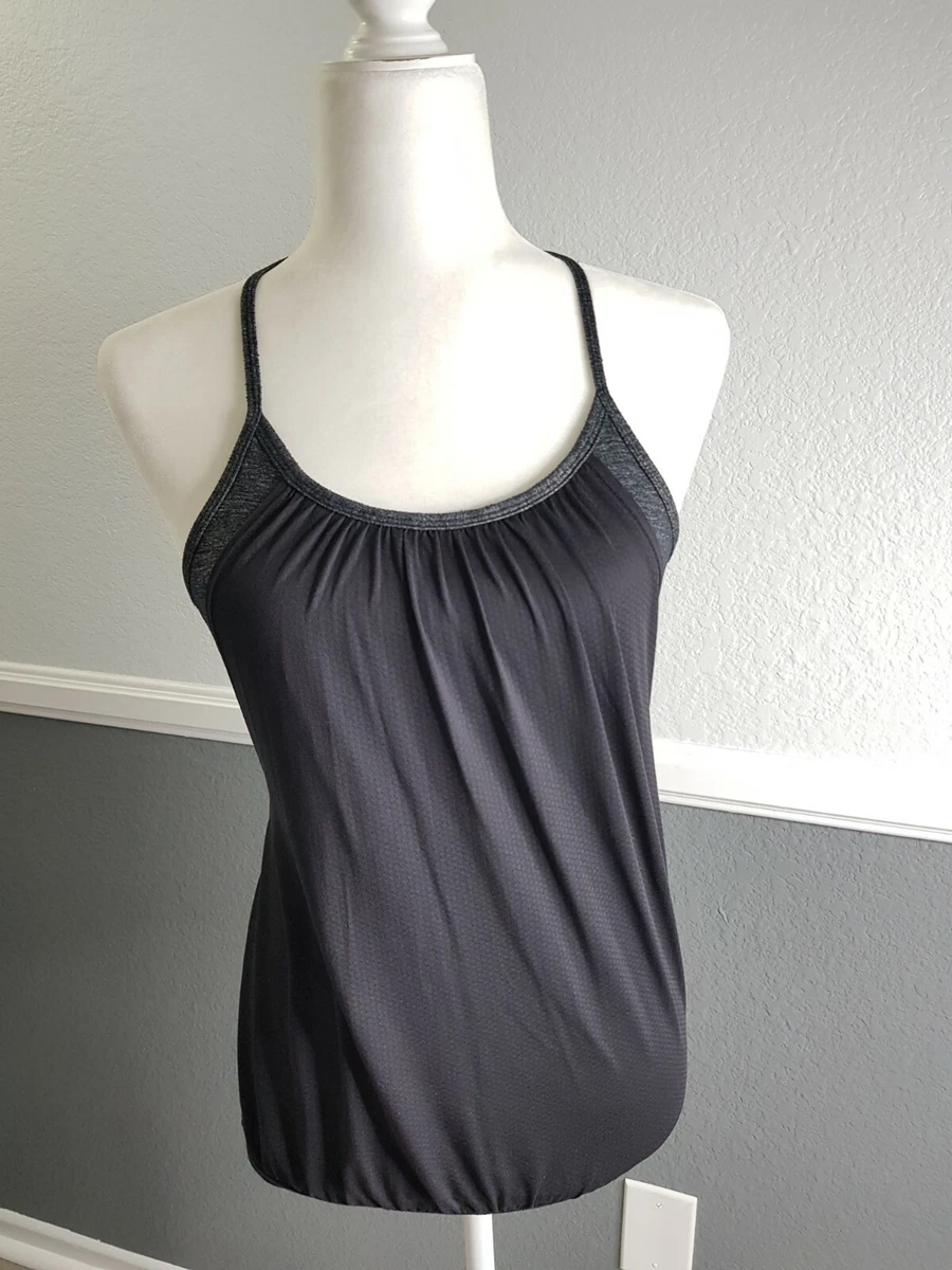 Lululemon No Limits Tank Top with Built In Sports Bra Womens Size