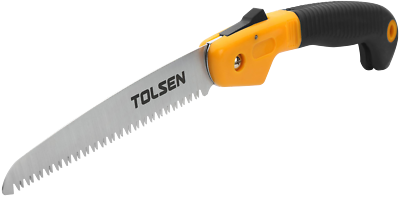 TOLSEN 9-Inch Folding Pruning Saw - Portable Hand Saw For Camping, Survival & Gardening