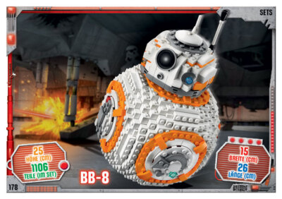 LEGO Star Wars Serie 3 Trading Card Nr. 178 - BB-8 - Set Karte