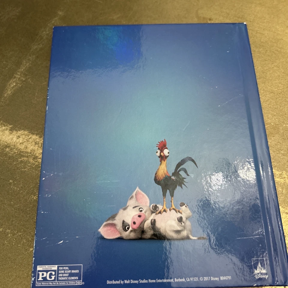 Moana Target Exclusive Blu-Ray w/ Storybook Digibook- Authentic US Release - Image 2 of 4