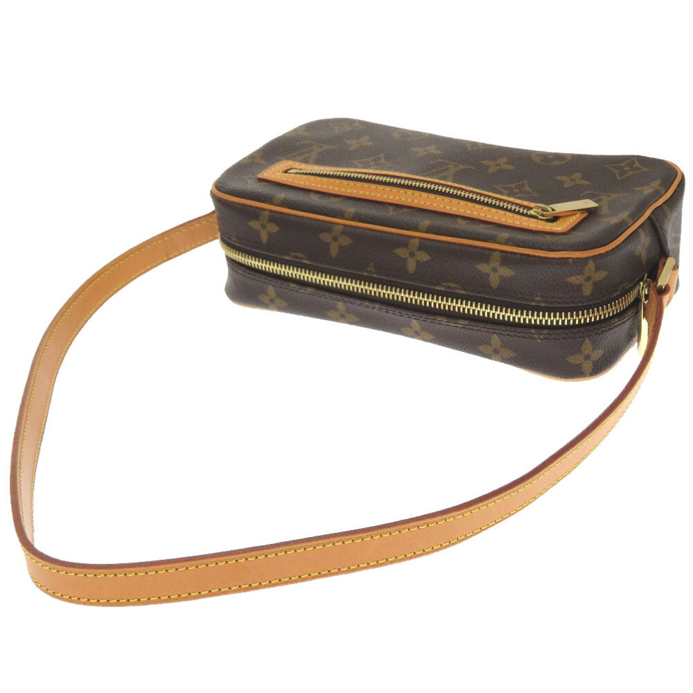 AUTHENTIC LOUIS VUITTON M51183 Monogram Pochette CiteShoulder Bag  
