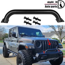 Front Bumper Grille Winch Brush Guard 82215351 For Jeep Wrangler Gladiator Jl Jt