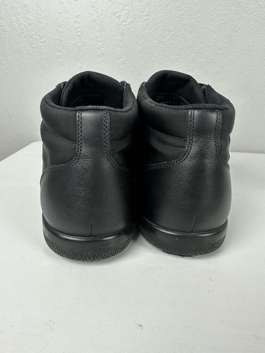 Prada High Top Lace Up Sneakers Trainers Mens 11 Black Leather Nylon Shoes Prada High Top Lace Up Sneakers Trainers Mens 11 Black  main image 2