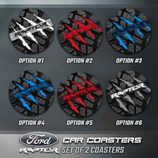 Ford Raptor Car Coasters, F150 Raptor Car Coa...