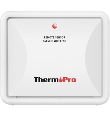 ThermoPro TX-2C Zusätzlicher Außensensor für TP65C TP200C Thermometer Hygrom...