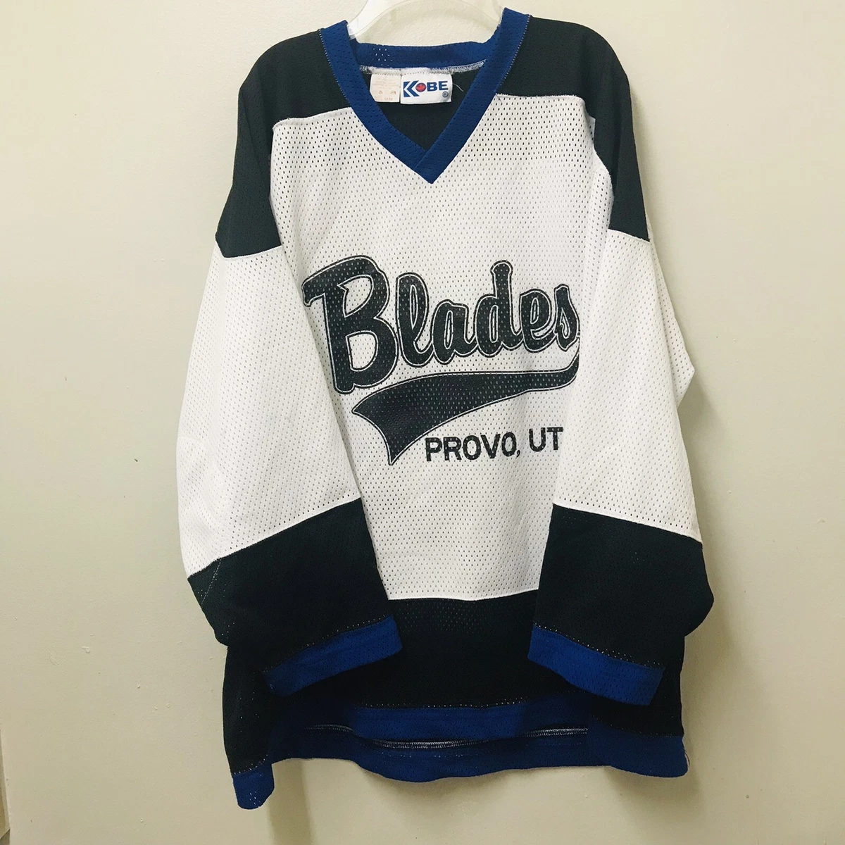 Vintage 90s Kobe Mens Mesh Hockey Jersey Canada Made Size M eBay