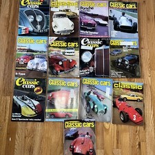 Thoroughbred and Classic Cars Magazine 1976-1985 Lot Of 13Muscle Driving Selling