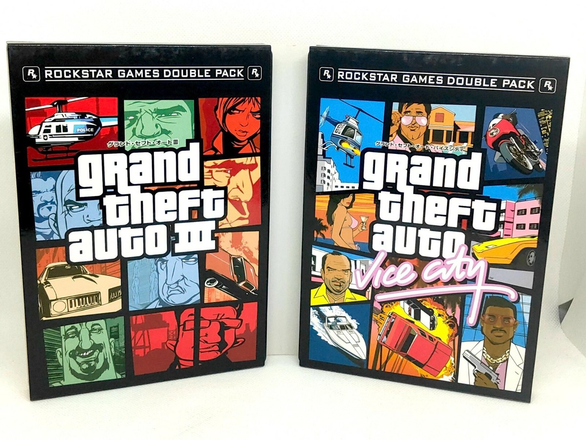 Grand Theft Auto III + Vice City Double Pack Ps2 (Jogo GTA