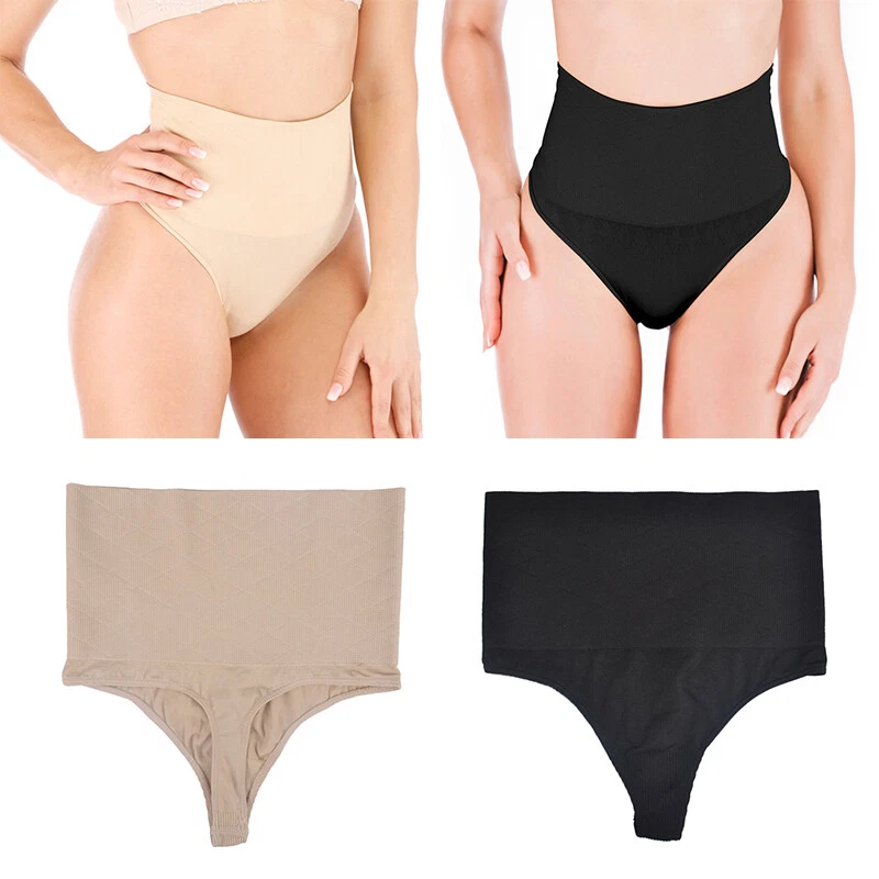 Womens High-Waist Panties Shapewear Brief Underwear Tummy Control Slim  Underpant