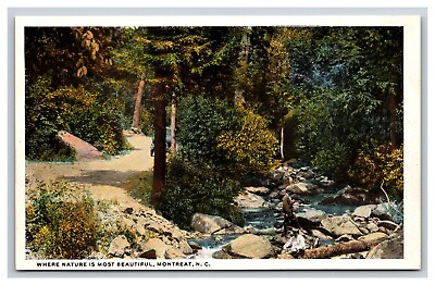 #ad #ad Where Nature Is Most Beautiful Montreat North Carolina NC Postcard $5.38