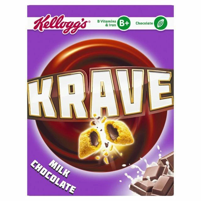 Kellogg's Krave Milk Chocolate - 375g