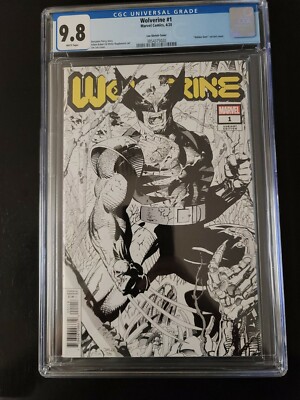 Wolverine #1 2020 1:500 Jim Lee Sketch Variant CGC 9.8 | eBay