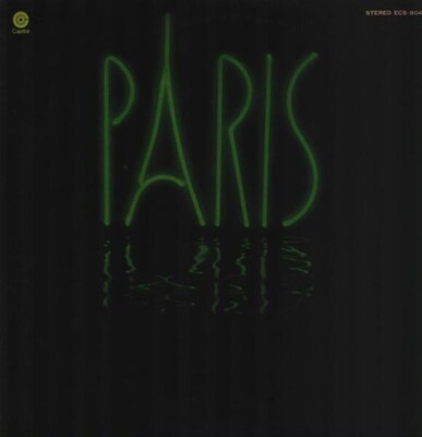Paris +INSERT JAPAN NEAR MINT Capitol Vinyl LP