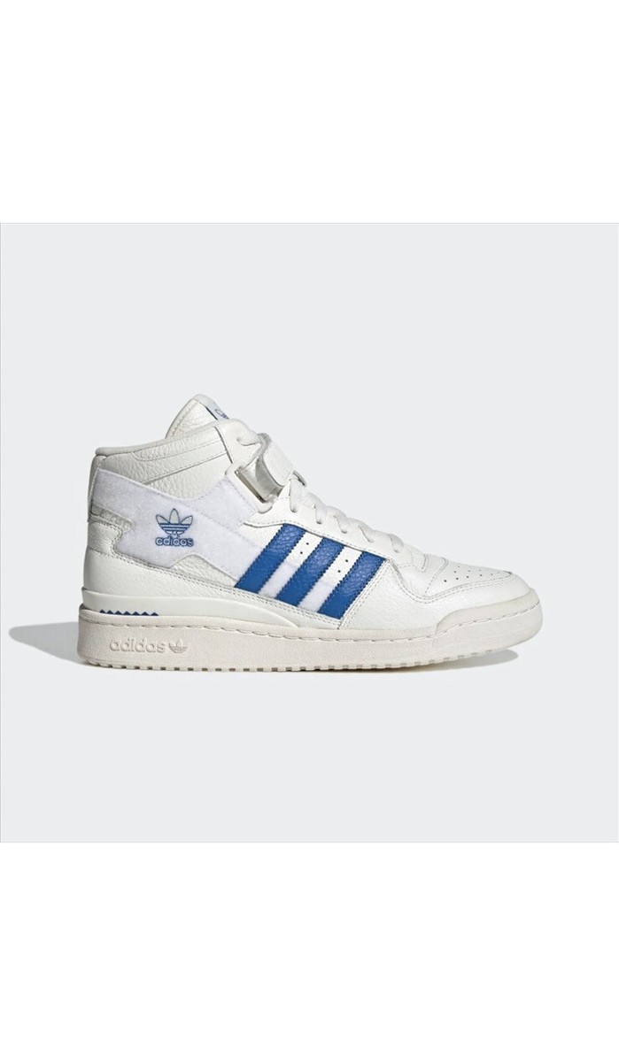 ADIDAS ORIGINALS FORUM MID Cloud White Off White Blue Bird  display picture 3