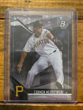 2021 Bowman Platinum Carmen Mlodzinski Ice Parallel Top 100 Prospect