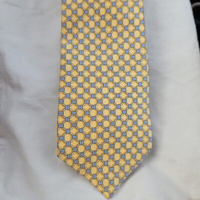 michael kors yellow tie