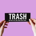 New York Dolls Sticker "Trash" Johnny Thunders, stooges, punk, too much too soon