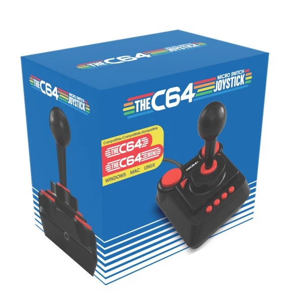 The C64 Joystick für Commodore 64 Mini und C64 Maxi PC, Mac, Linux NEU VGA WATA? - Bild 2 von 3