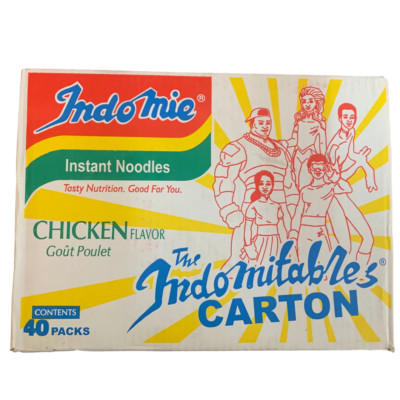 NIGERIAN INDOMIE NOODLES  (CHICKEN/ONION FLAVOUR - 40 PACKS)