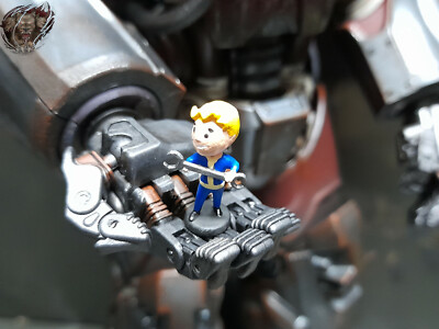 1/6 custom Fallout 4 BobbleHead Repair Figur for threezero power armor 